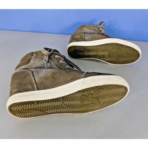 AMERICAN EAGLE OUTFITTERS TAN-ISH GRAY SNEAKERS, GYM SHOES, WOMAN'S SIZE 7 - Picture 7 of 11